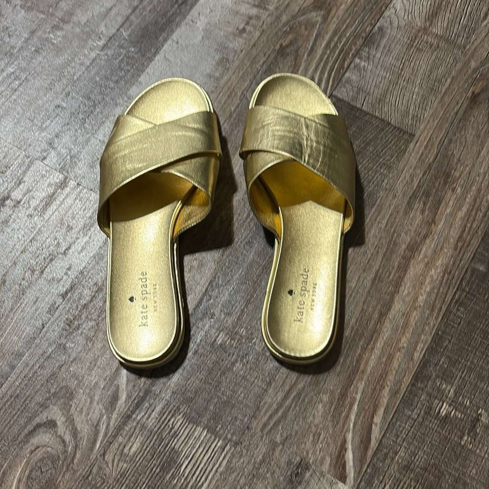 Kate Spade Gold Women's Slippers
